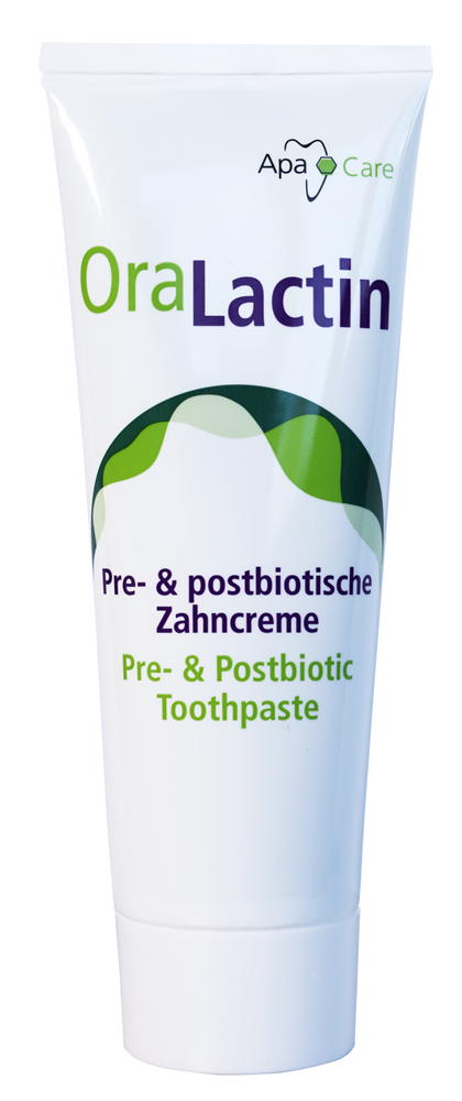 OraLactin pre- a postbiotická zubní pasta